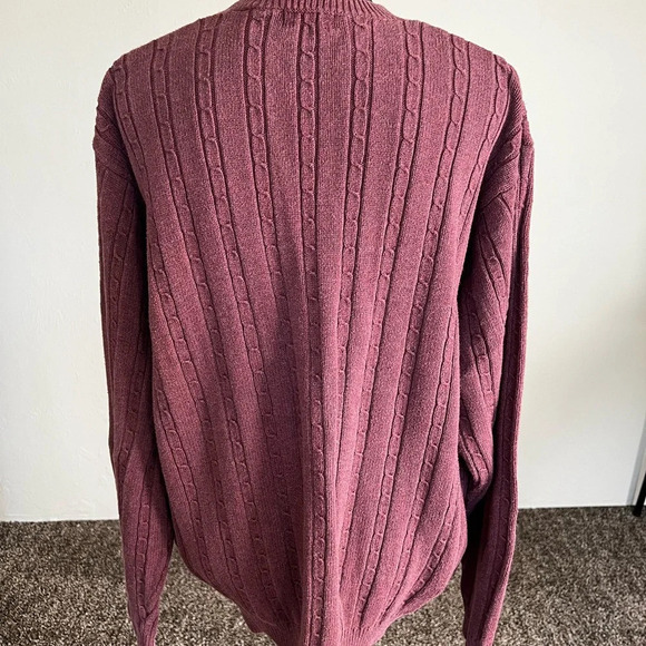 Izod cable knit sweater - Picture 3 of 6